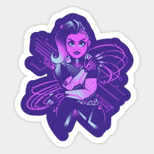 Lights out Sticker